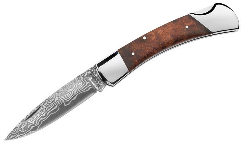 BÖKER® Magnum Damascus Lord джобен нож 9,2 cm, дамаск, корено дърво