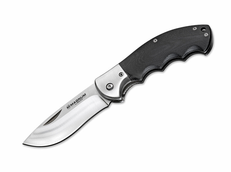 BÖKER® Magnum NW Skinner джобен ловен нож 8,5cm, черен, G10