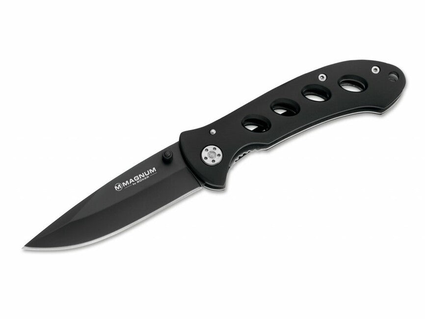 BÖKER® Magnum Shadow джобен нож 8,3 cm, черен, алуминий