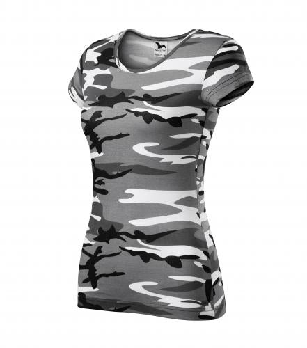 Malfini Camouflage тениска 150g/m2, сива