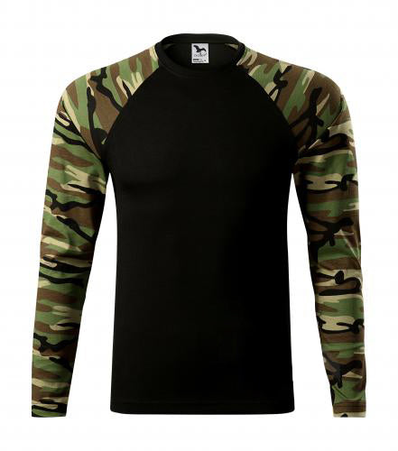 Malfini Camouflage тениска 160g/m2, кафява