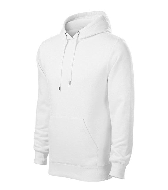Malfini Cape суитшърт с качулка 320 g/m², бяла