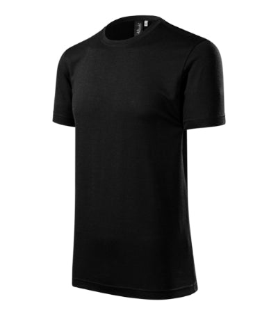 Malfini Rise къси тениска мъжки Merino, черен