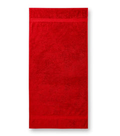 Malfini Terry Towel Πετσέτα 50x100cm, κόκκινο