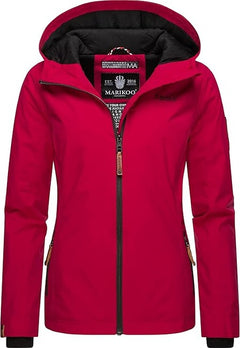 Marikoo Brombeere дамско преходно яке с качулка, Fuksia
