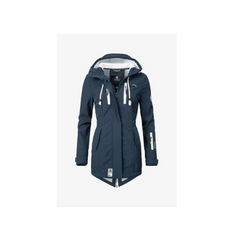Marikoo ZIMTZICKE women's winter softshell jacket with hood, blue