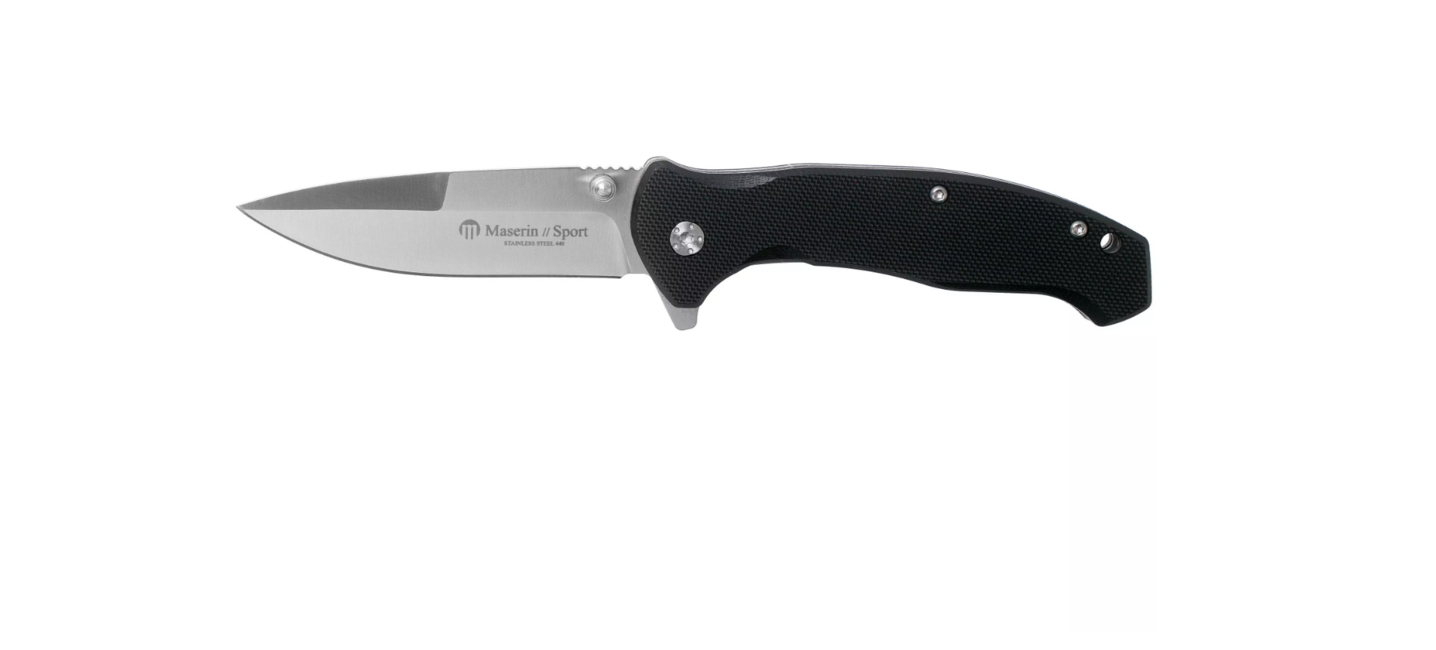 Maserin Sporting нож см 17,5 -G10, черен