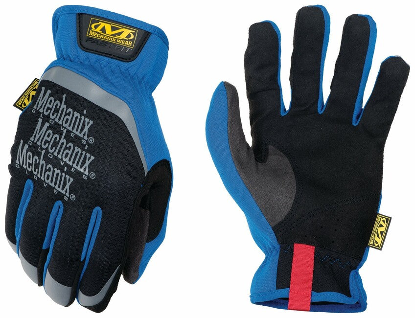 Mechanix FastFit ръкавици, черни/сини