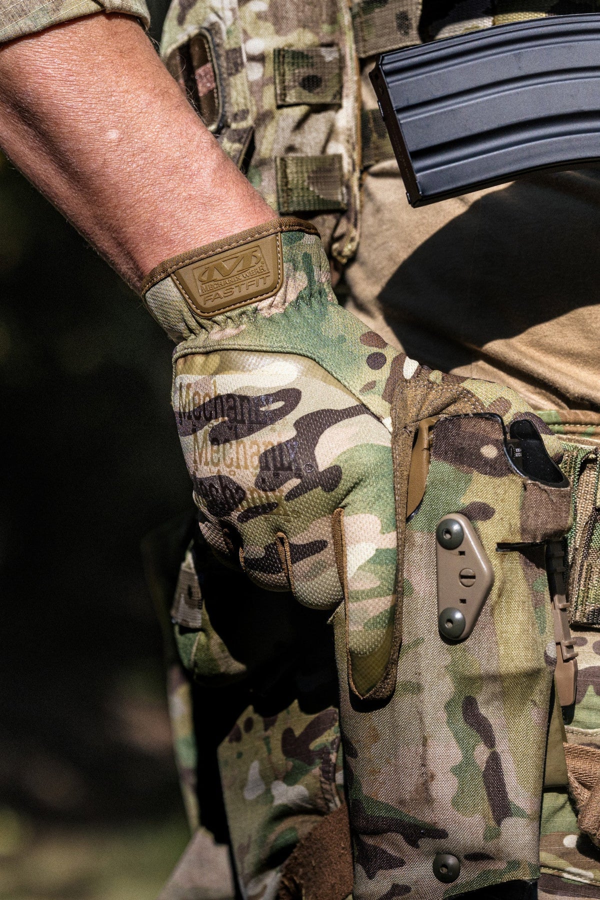 Mechanix FastFit ръкавици антистатични, мултикам