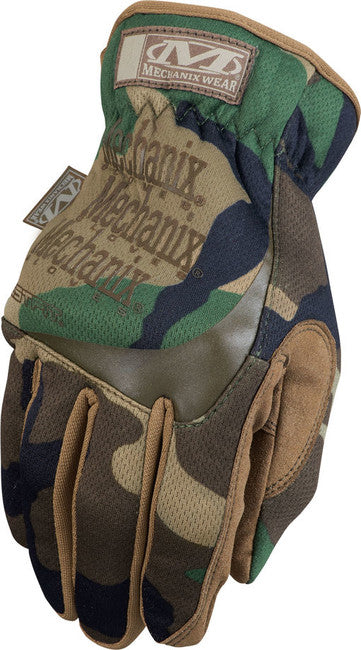 Mechanix FastFit ръкавици антистатични, горски камуфлаж камо