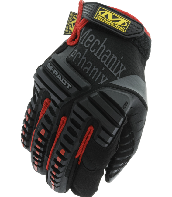 Mechanix M-Pact ръкавици, черни/червени