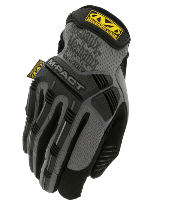 Mechanix M-Pact работни ръкавици, черна/сива