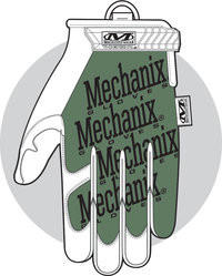 Mechanix Wear Original ръкавици, горски камуфлаж