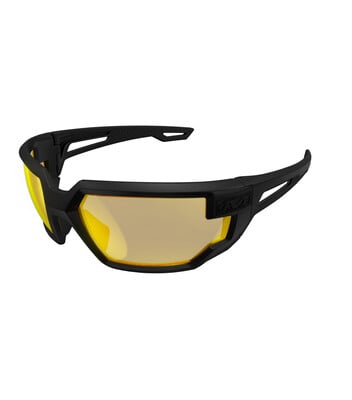 Mechanix Type X тактически очила, черна рамка, янтарни стъкла