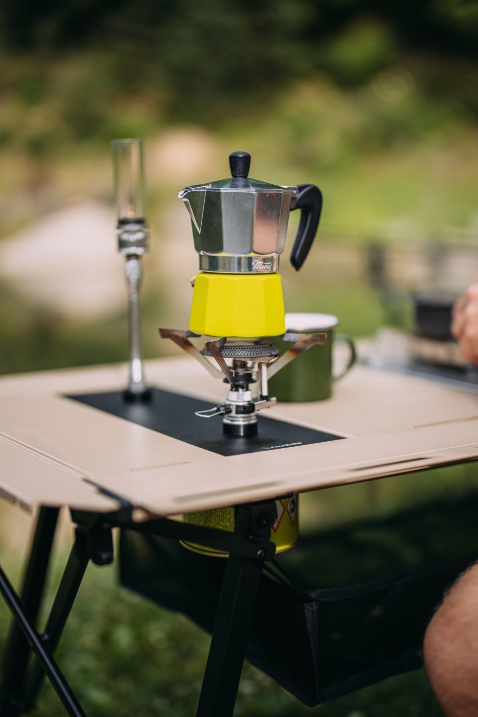 MEVA moka kanvička, žltá, 150 ml