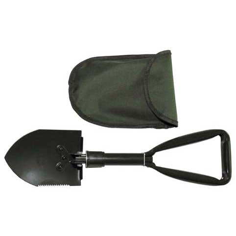 MFH 3-делен малък сгъваемо цялокраве лопатка с калъф