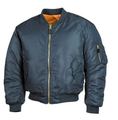 MFH MA1 bomber jakna pilot, modra