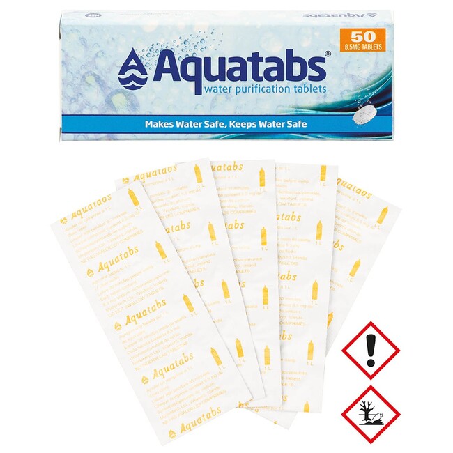MFH Medentech Aquatabs дезинфекция на вода, 50 таблетки
