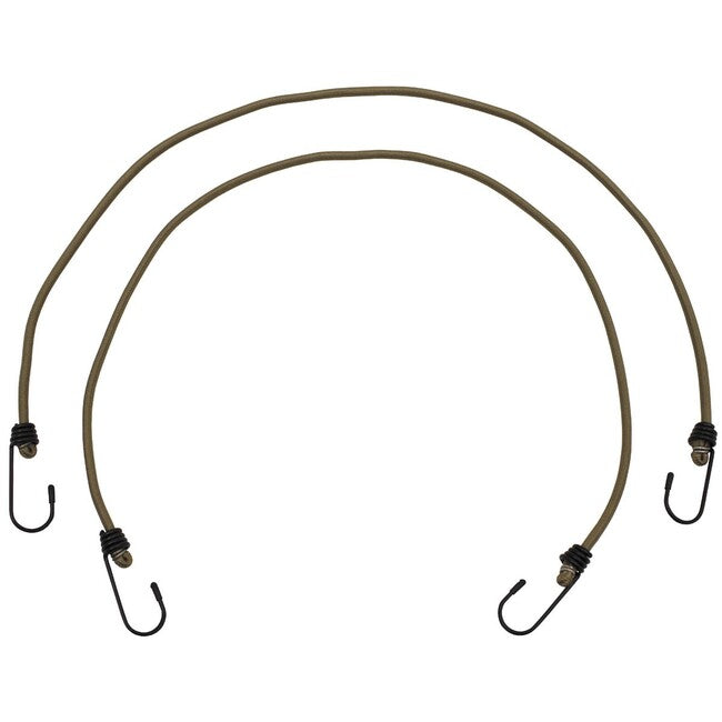 MFH разширител с куки 6 mm, койот тан, 75 cm, 2 пакета