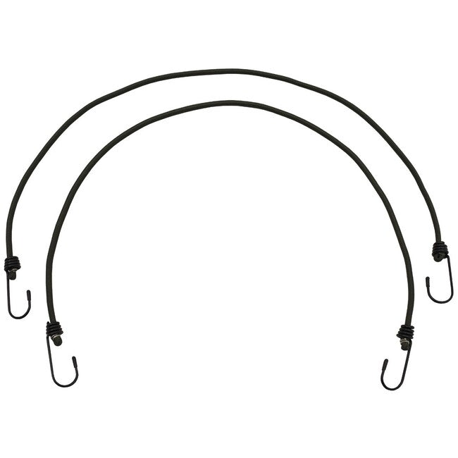 MFH разширител 75 см с кука 6 mm, зелен, 2 опаковки