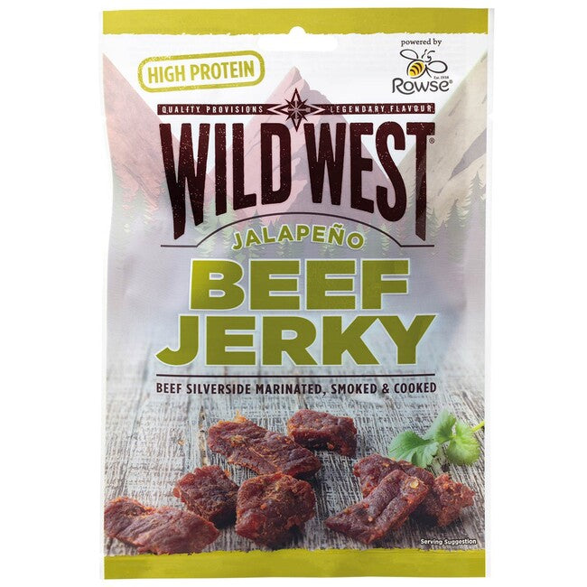 MFH Wild West говяжко сушено месо, Jalapeno, 60 g