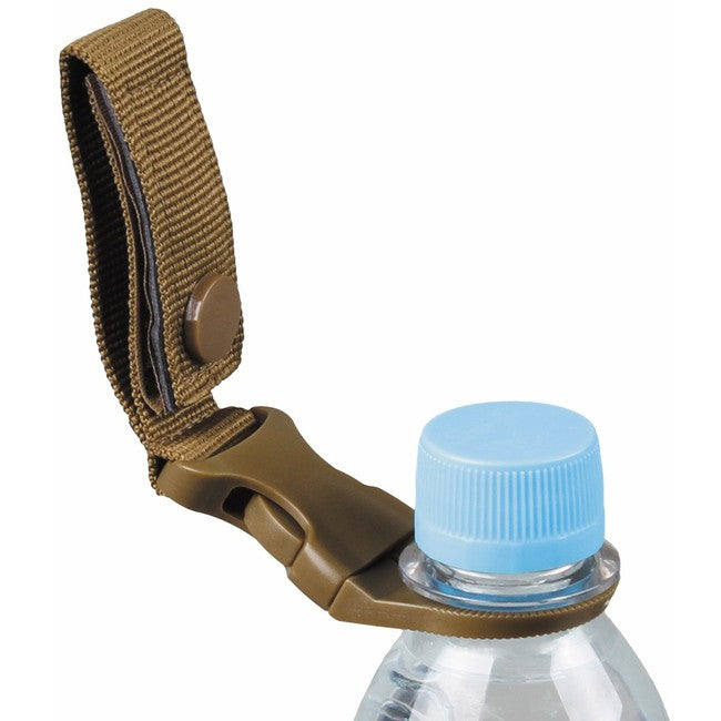 MFH MOLLE държач за бутилки пластмасово, койот
