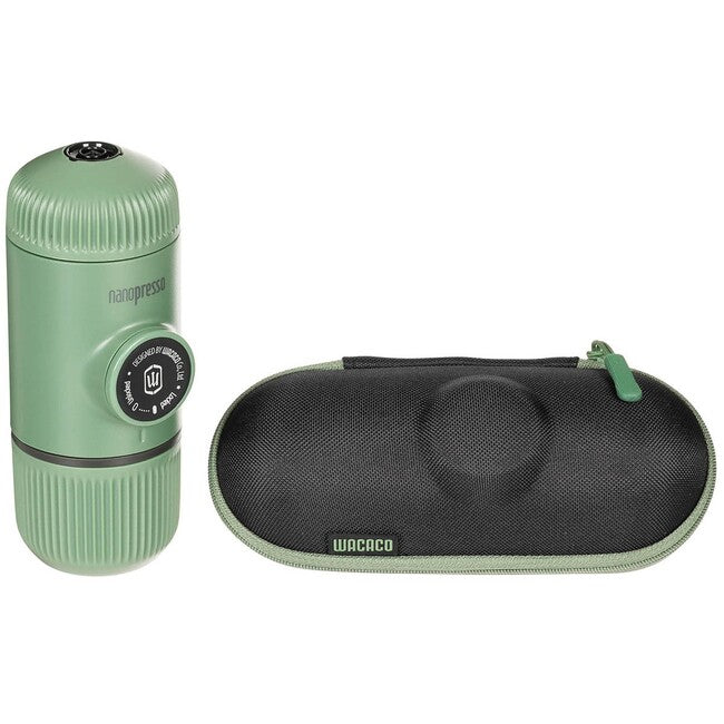 MFH Nanopresso еспресо кафемашина с калъф, зелен
