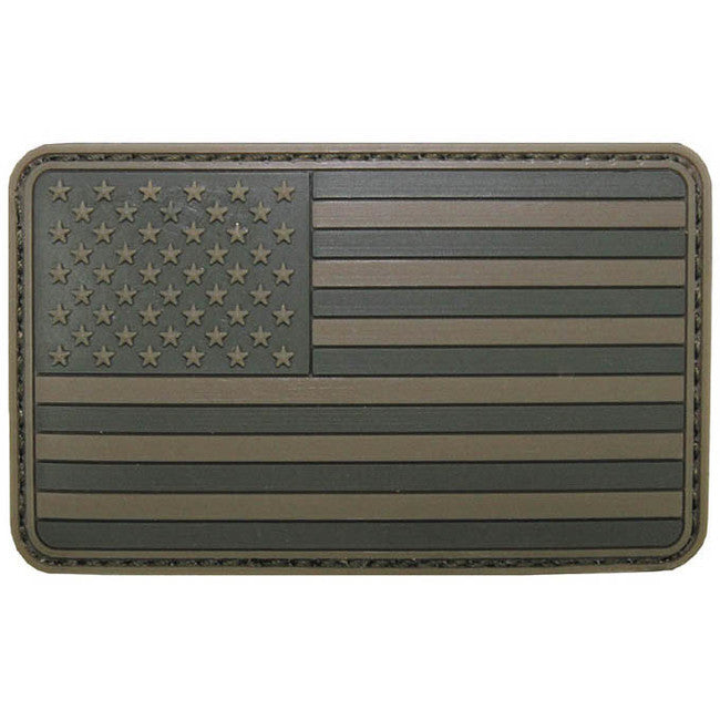 MFH 3D нашивка USA 8x5cm, маслинена