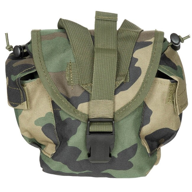 MFH MOLLE калъф за бутилка, горски камуфлаж