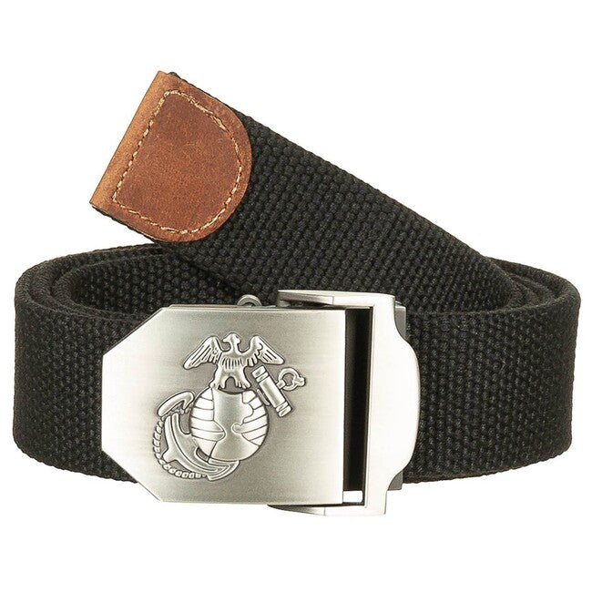 MFH USMC Web Belt колан, прибл. 4 cm, черен