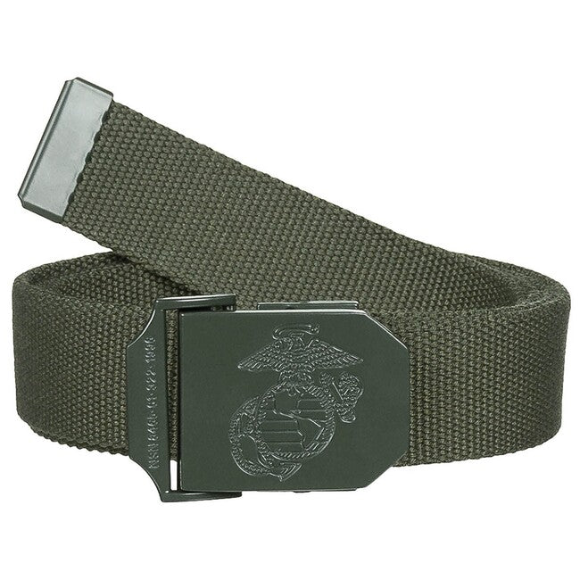 MFH USMC Web Belt колан, OD зелено, прибл. 3,5 cm