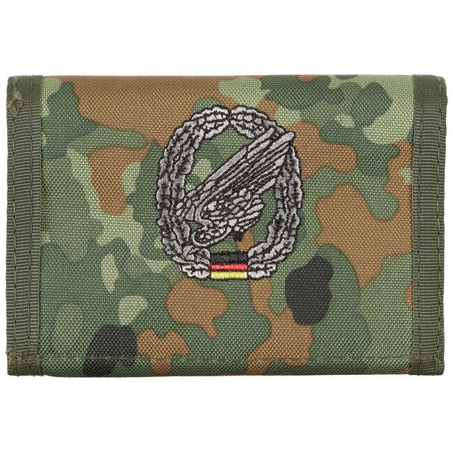 MFH Fallschirmjäger портфейл, BW камо