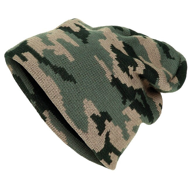 MFH Beanie плетена шапка, Woodland