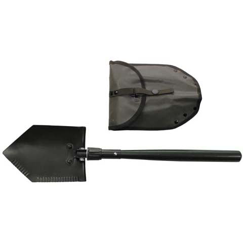 MFH полева лопата s дървена дръжка, маслинена, 62cm