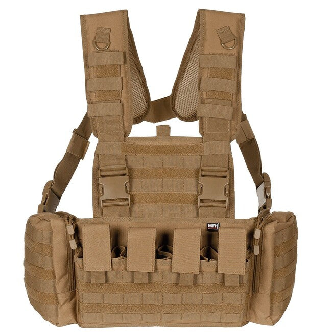 MFH Professional Mission тактическа жилетка Chest Rig, койот тен