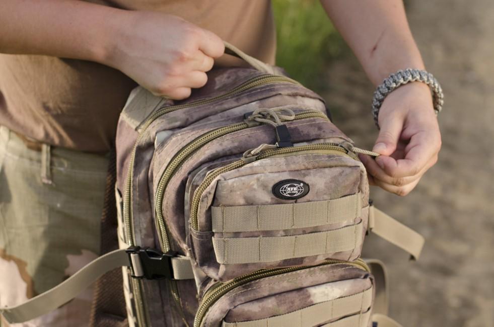 MFH Σακίδιο πλάτης US Assault HDT camo, 30L