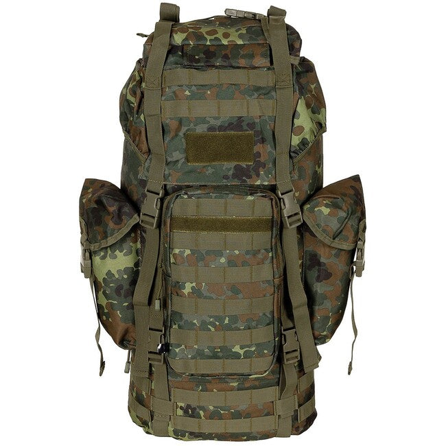 MFH MOLLE раница 65L, алуминиев прът, BW камо