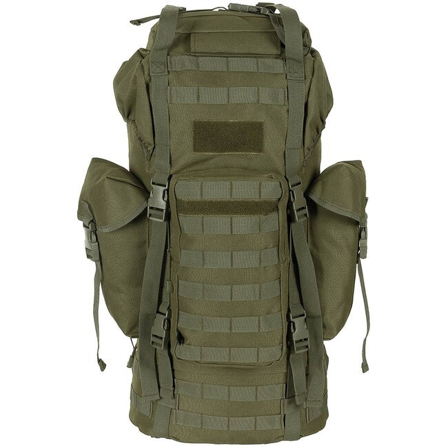 MFH MOLLE раница 65L с алуминиев прът, OD зелено