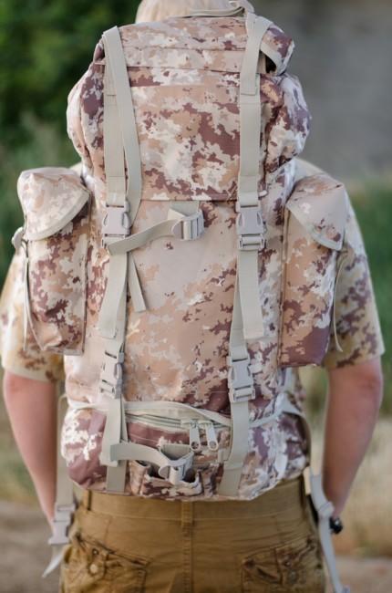 MFH BW Waterproof Backpack, Vegetato Desert, 65L
