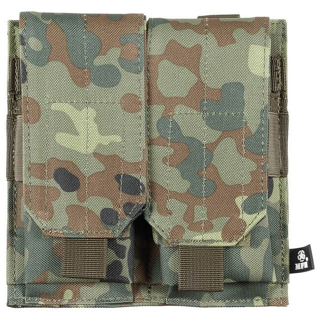 MFH двоен MOLLE чанта, BW камо