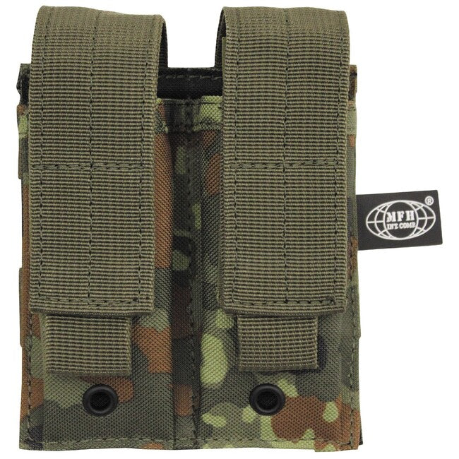 MFH двоен MOLLE чанта, BW камо