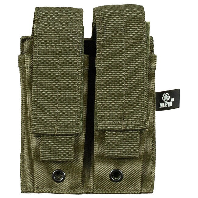 MFH двоен MOLLE чанта, OD зелено