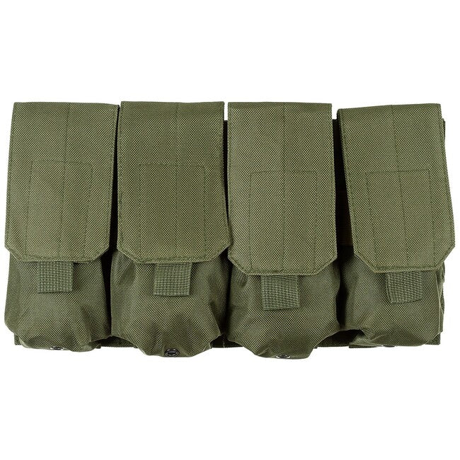 MFH MOLLE чанта, 4 прегради, OD зелено