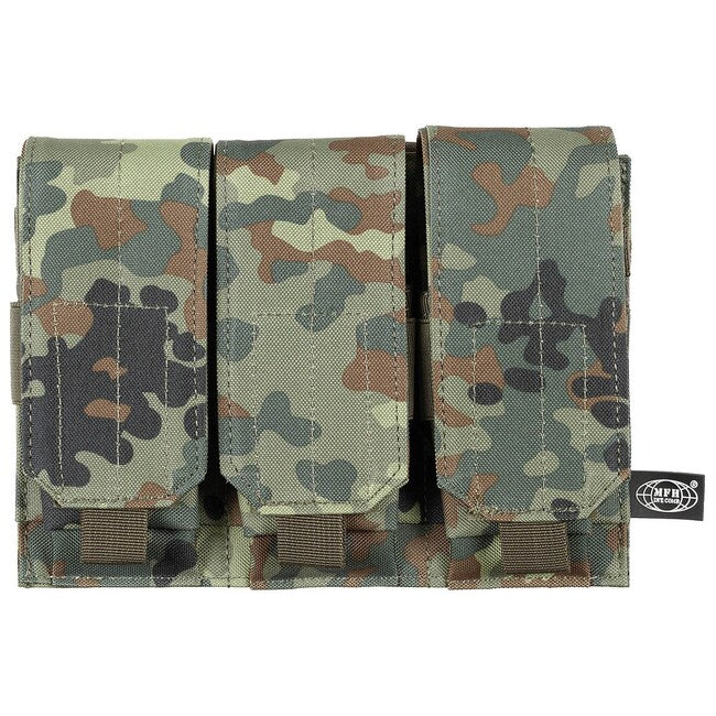 MFH triple MOLLE чанта, BW камо
