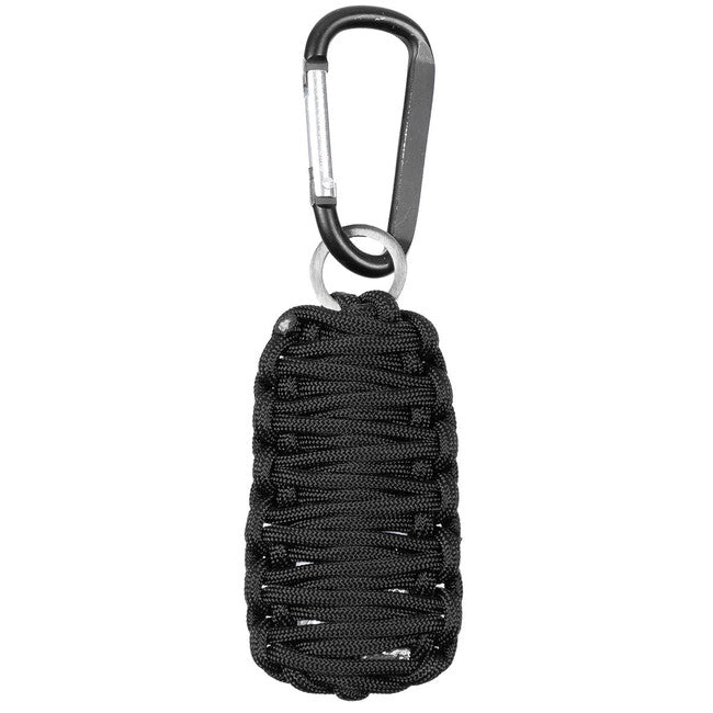 MFH Parachute Cord комплект за оцеляване, черна