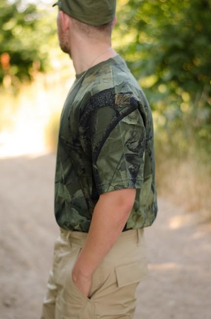 MFH тениска ловен Realtree, зелена