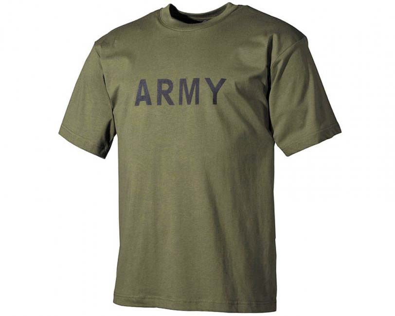 MFH Army тениска 160g/m2, маслинева