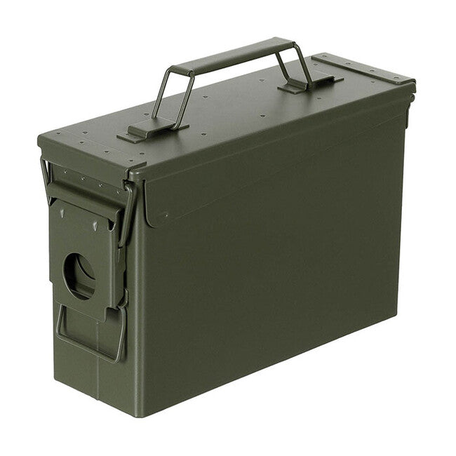 MFH US M19A1 метална кутия за муниция, маслинена 27,9 x 9,2 x 18,4 см