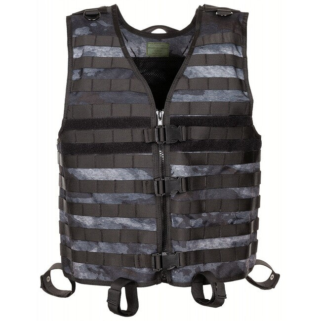 MFH MOLLE Light елек, HDT-камуфлаж LE
