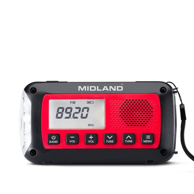 Midland ER100 радиобудилник пауербанк